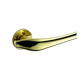 Poignée de porte en Laiton dorée - Milla Poignées