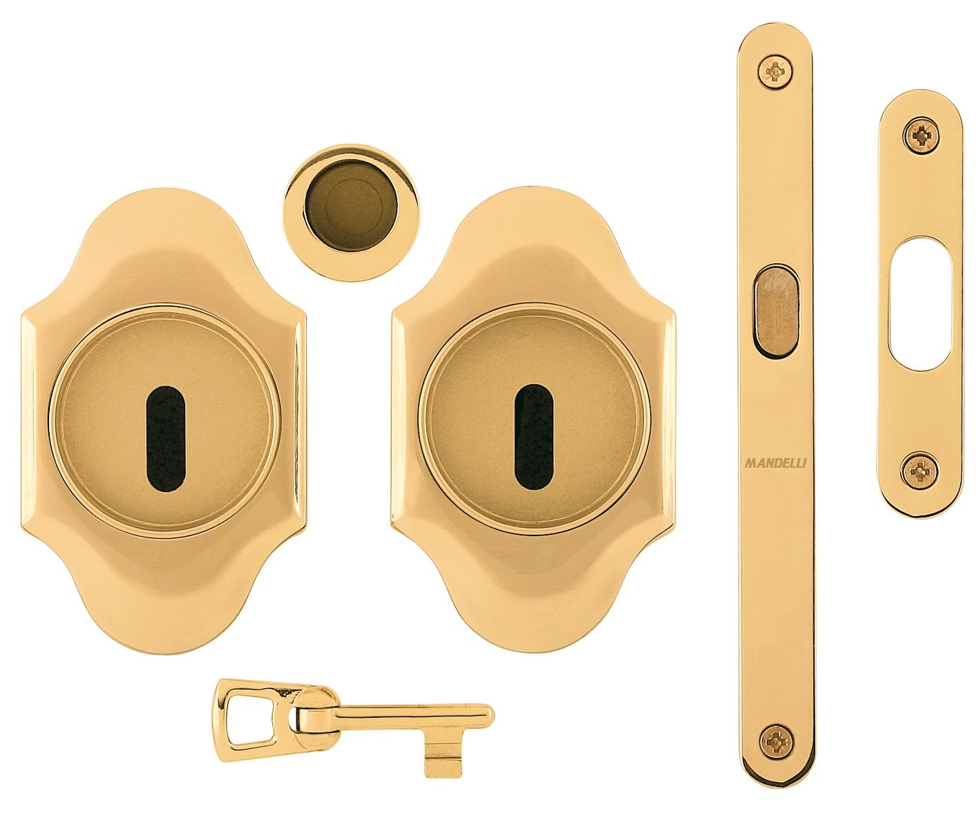 Des poignées encastrées pour porte coulissante originales et unique aux styles baroque, vintage et rétro fabriquée en Laiton