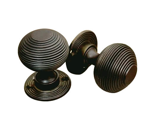 Bouton de porte de type mortaise en Laiton