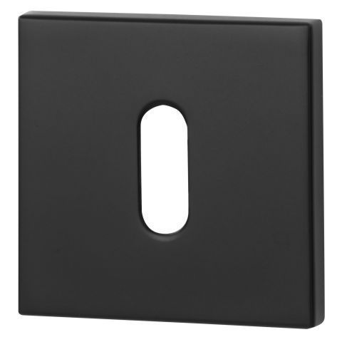 Rosace noir pour clé de chambre de Milla poignées