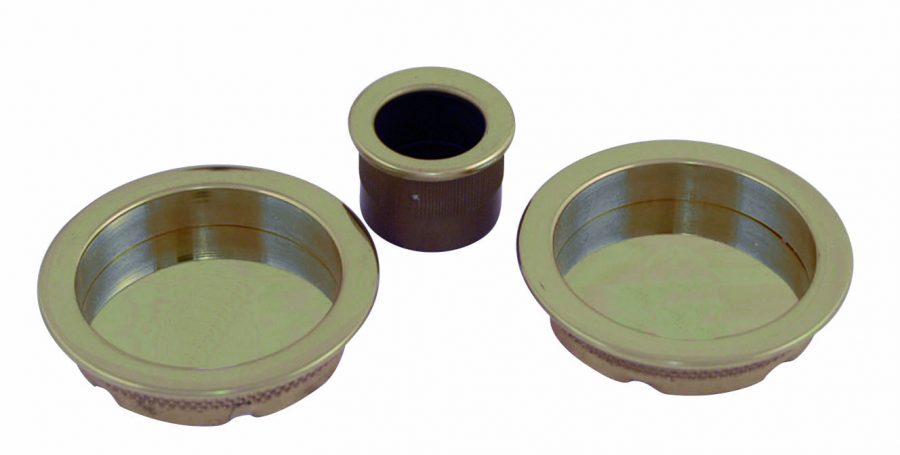 kit cuvette rond à encastrer pour porte coulissante