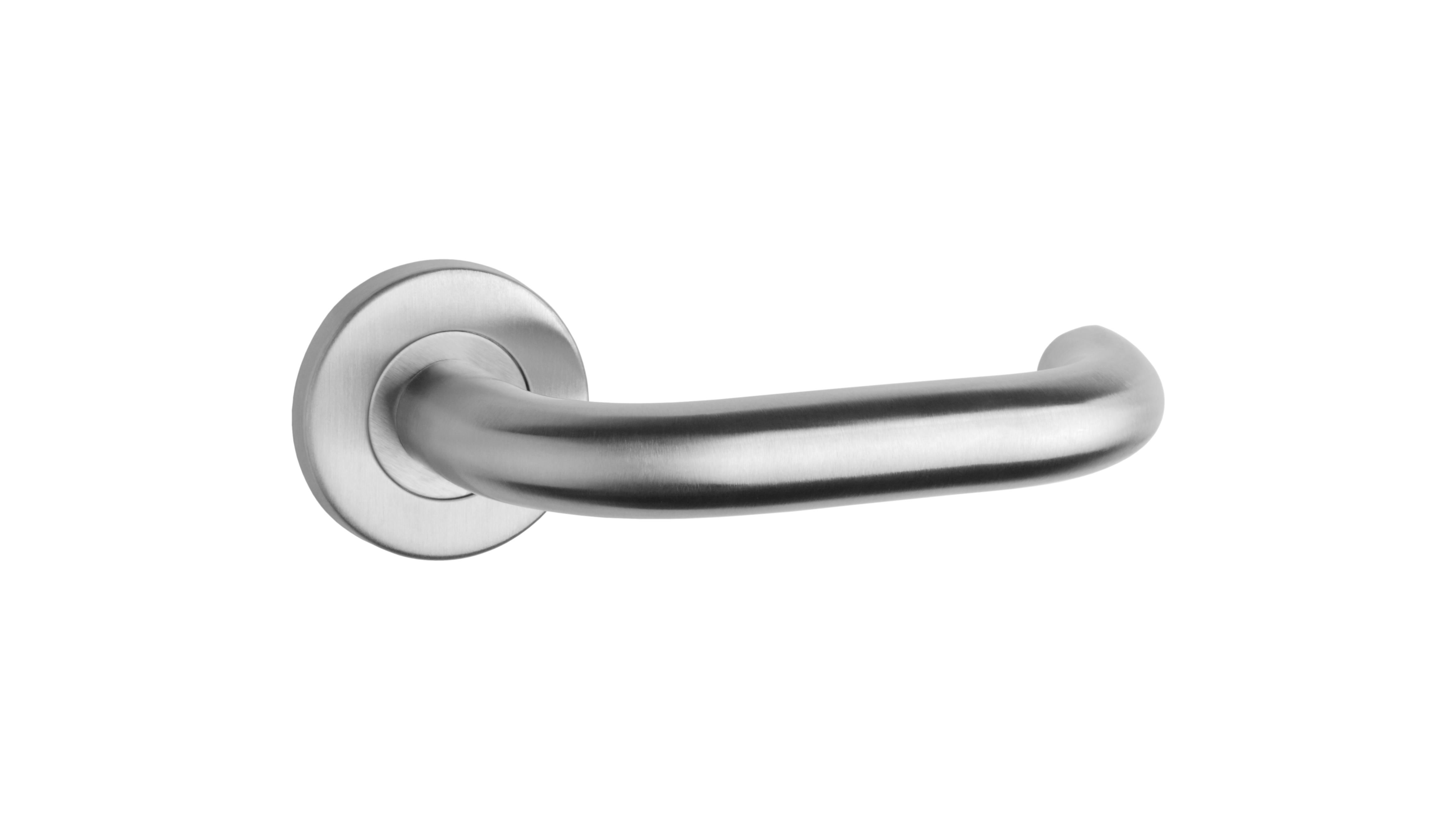 poignée d'intérieur inox destinée aux locaux commerciaux