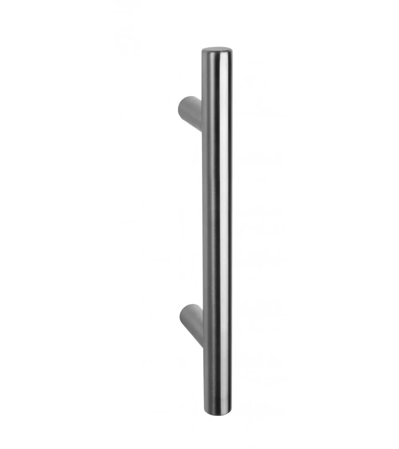 Bâton maréchal pour porte coulissante en applique finition or, noir, graphite, chrome satiné