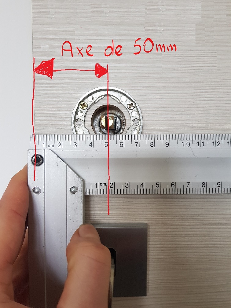 Explication de l’axe de la serrure