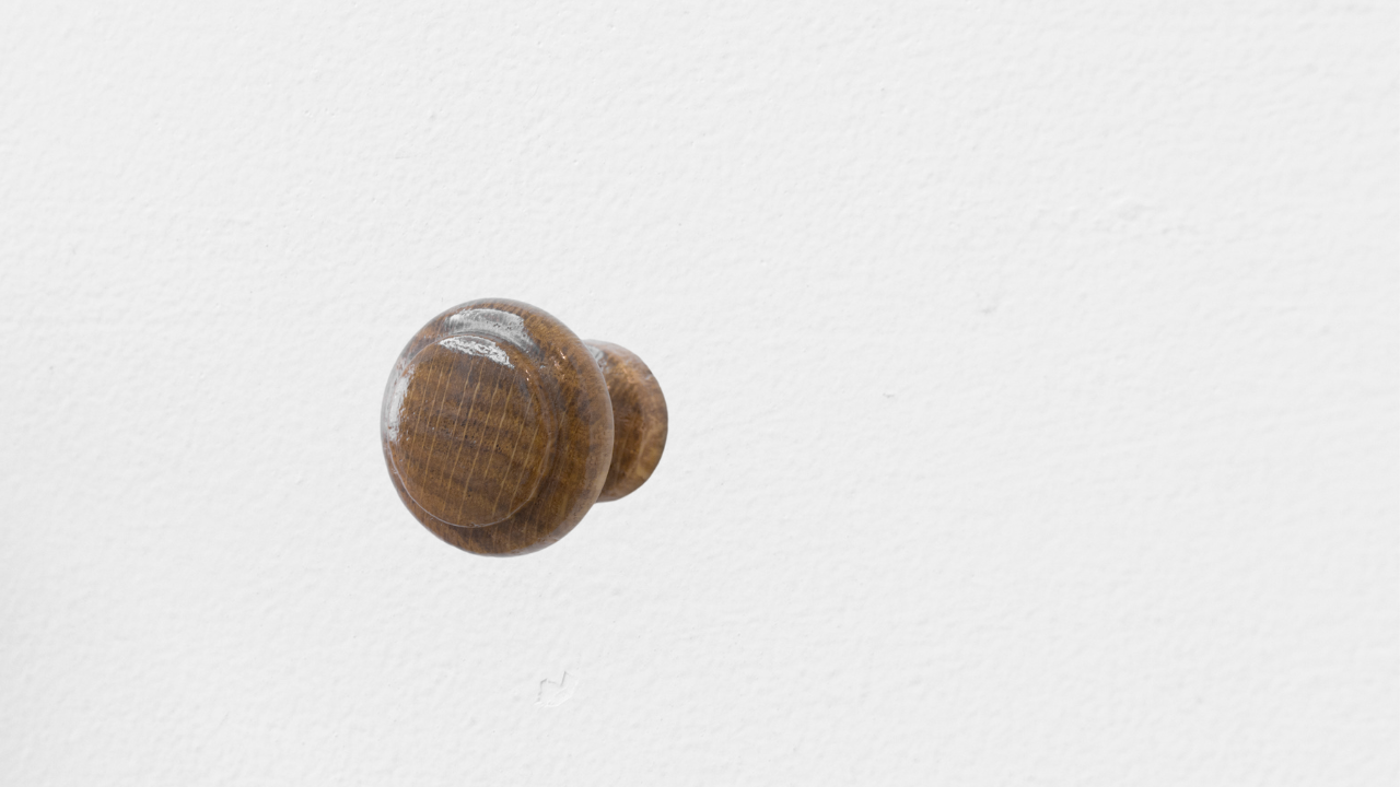 bouton de meuble en bois