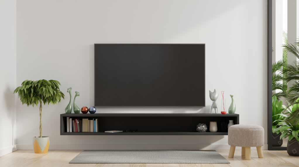 meuble TV industriel