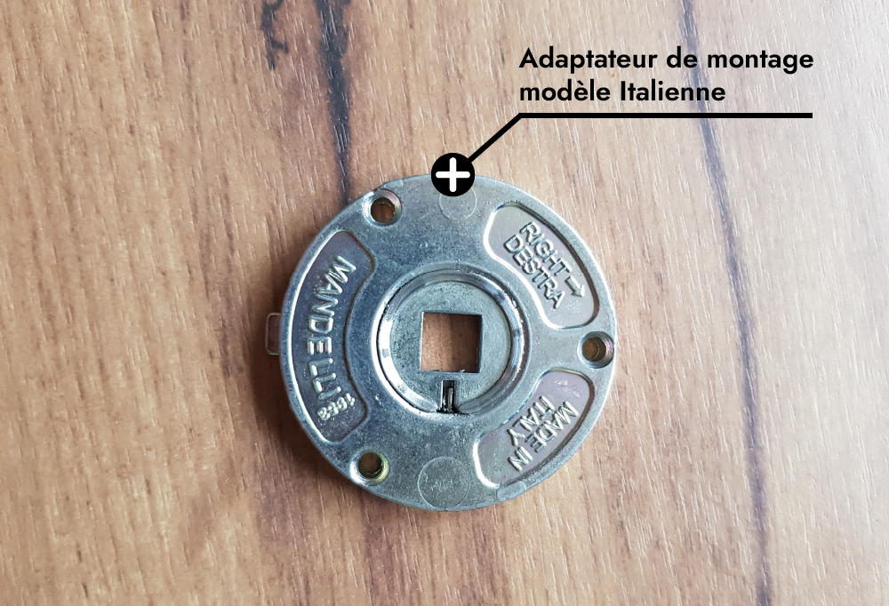 Adaptateur de montage modèle Italien
